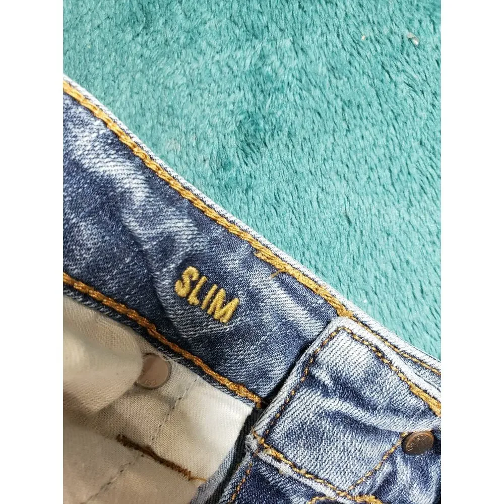 American Eagle Jeans Size 32x32 Mens Blue Pants Stretch Denim Slim Straight